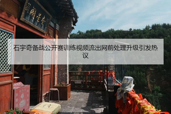 石宇奇备战公开赛训练视频流出网前处理升级引发热议